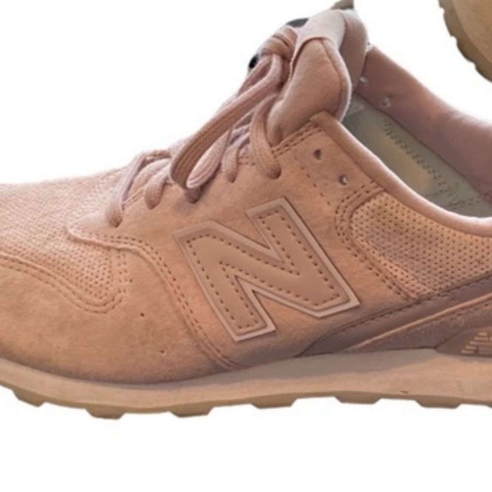 New Balance Pink Suede Shoes